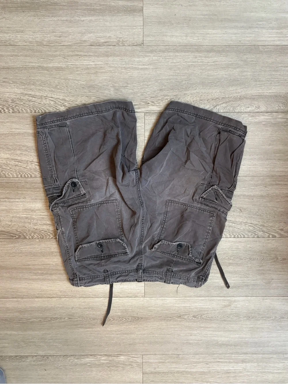 American Eagle Outfitters Men's Cargo Shorts - Charcoal Gray